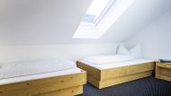 getrennte Einzelbetten im Typ C Appartement