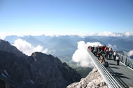 Fahrt zur Aussichtsplattform Skywalk